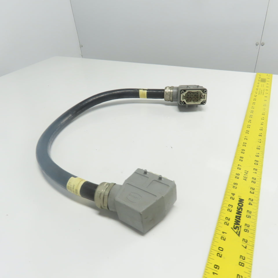 Svin 2006-T694 YZ-83257200C Harting 42-Pin Female/Male Plug Cordset 0.65M L