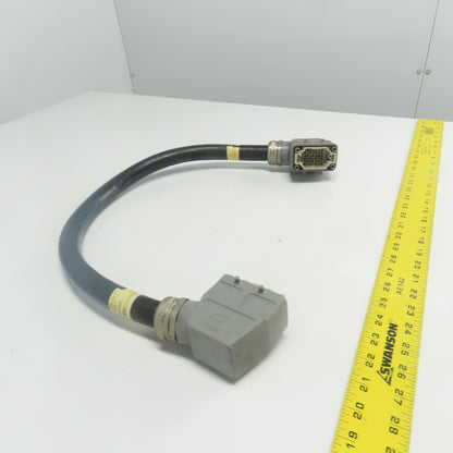 Svin 2006-T694 YZ-83257200C Harting 42-Pin Female/Male Plug Cordset 0.65M L