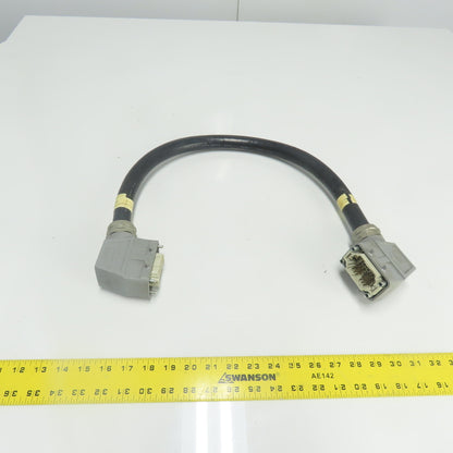 Svin 2006-T694 YZ-83257200C Harting 42-Pin Female/Male Plug Cordset 0.65M L