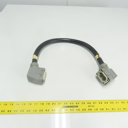 Svin 2006-T694 YZ-83257200C Harting 42-Pin Female/Male Plug Cordset 0.65M L