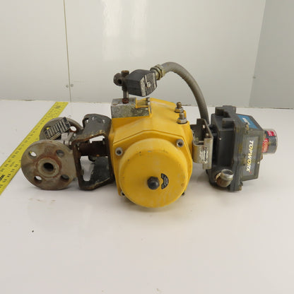 Tufline SC941B4 1" Stainless Steel Air Actuated Valve 440PSI QS0350.U04STACW