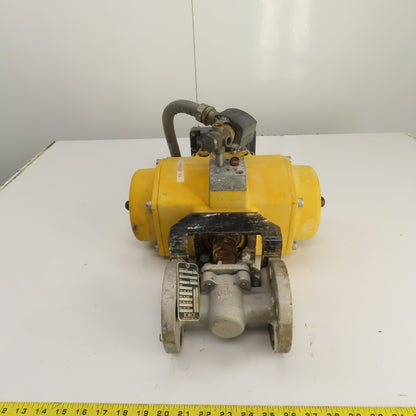 Tufline SC941B4 1" Stainless Steel Air Actuated Valve 440PSI QS0350.U04STACW