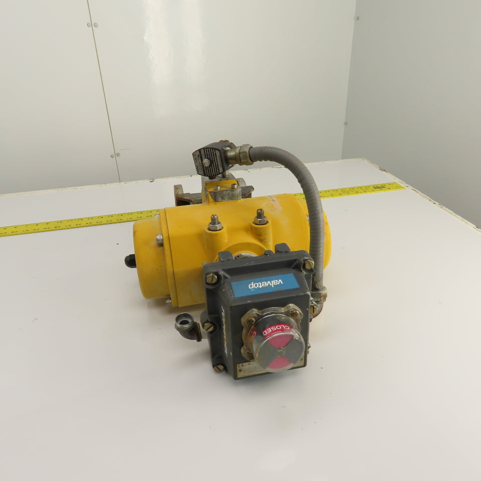 Tufline SC941B4 1" Stainless Steel Air Actuated Valve 440PSI QS0350.U04STACW