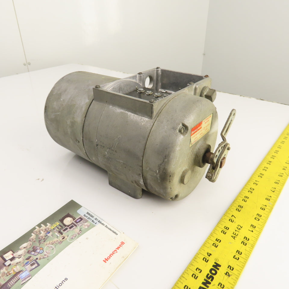 Honeywell M940A1067 60-Sec Actionator Motor 120V 60HZ W/ 50063343-501 Disc