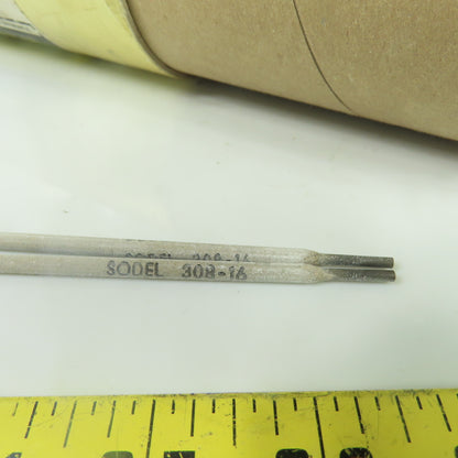 Sodel E-308-16 Stainless Steel Covered Electrodes 6LBS 2.5 x 250