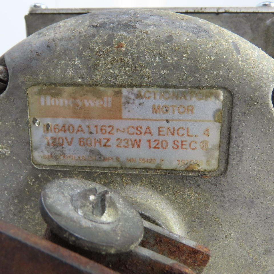 Honeywell M640A1162 120-Sec Actionator Motor 120V 60HZ