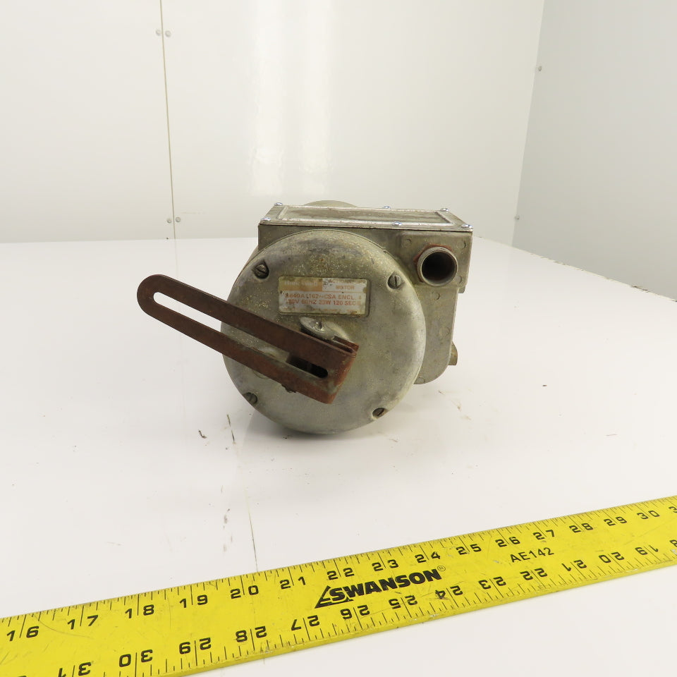 Honeywell M640A1162 120-Sec Actionator Motor 120V 60HZ
