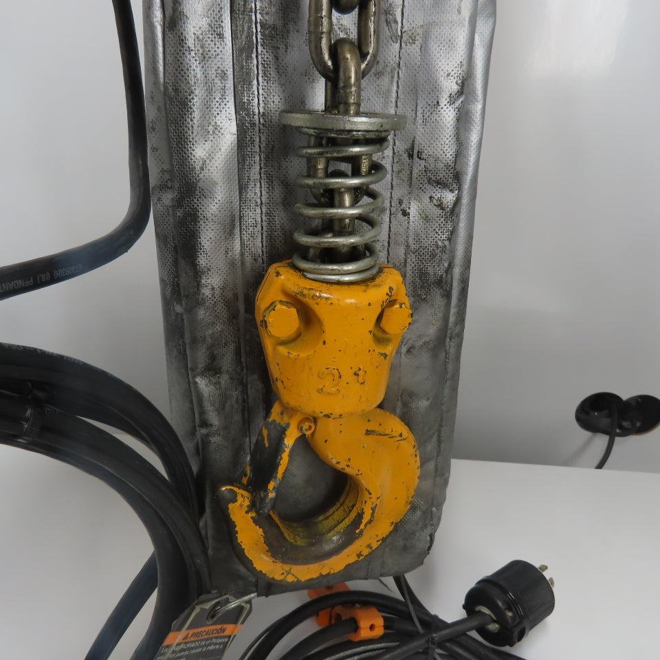 Harrington NER020LD 2 Ton 4000LB Electric Chain Hoist 20'Lift 2.5-14FPM 230/460V