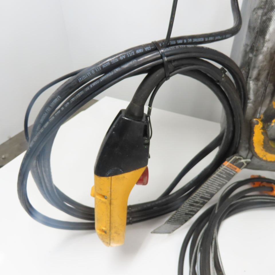 Harrington NER020LD 2 Ton 4000LB Electric Chain Hoist 20'Lift 2.5-14FPM 230/460V