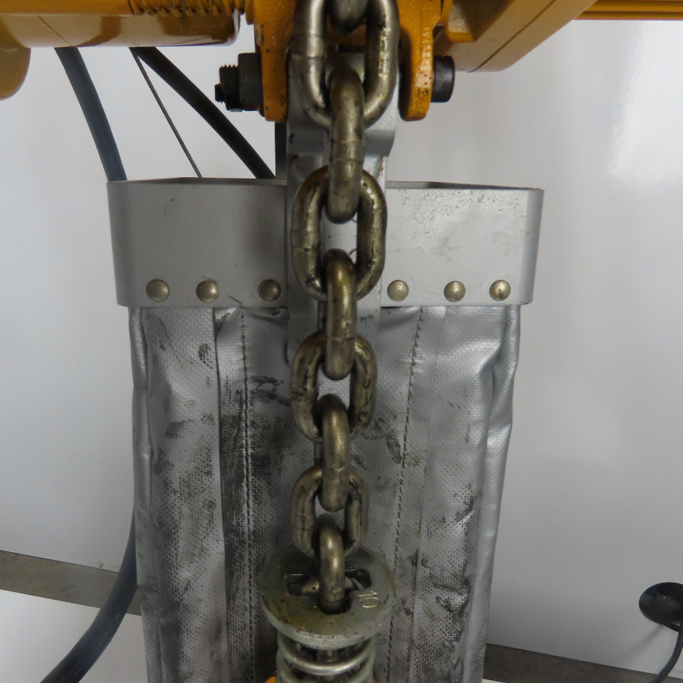 Harrington NER020LD 2 Ton 4000LB Electric Chain Hoist 20'Lift 2.5-14FPM 230/460V