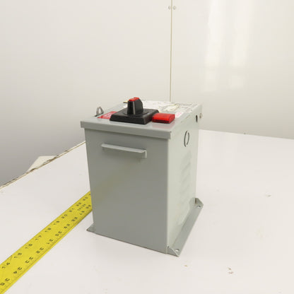 Daykin MDGTC-13 750VA Transformer Disconnect Pri 480V 1.7A Sec 120V 6.3A 1PH