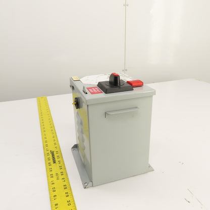 Daykin MDGTC-13 750VA Transformer Disconnect Pri 480V 1.7A Sec 120V 6.3A 1PH