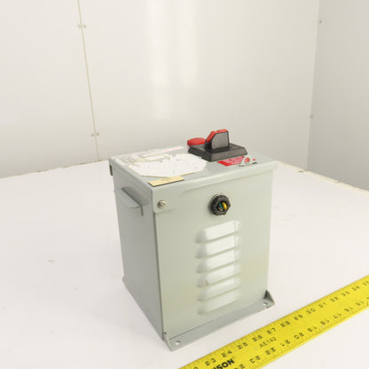 Daykin MDGTC-13 750VA Transformer Disconnect Pri 480V 1.7A Sec 120V 6.3A 1PH
