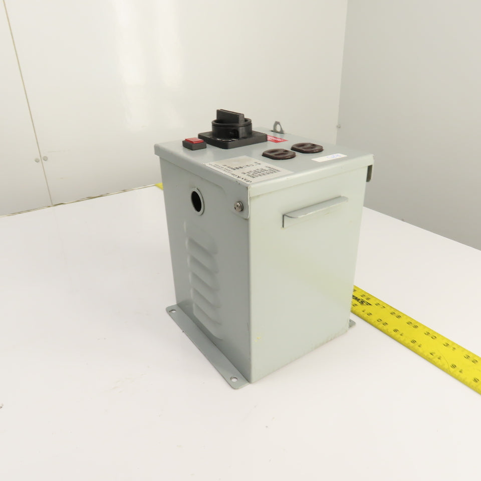 Daykin MDGTA-07 500VA Transformer Disconnect Pri 480V 1.1A Sec 120V 4.2A 1PH