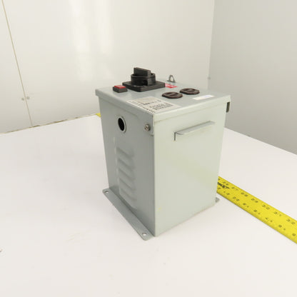 Daykin MDGTA-07 500VA Transformer Disconnect Pri 480V 1.1A Sec 120V 4.2A 1PH