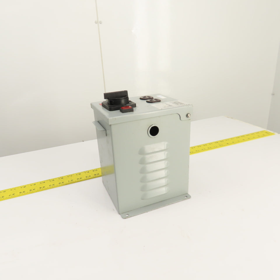 Daykin MDGTA-07 500VA Transformer Disconnect Pri 480V 1.1A Sec 120V 4.2A 1PH