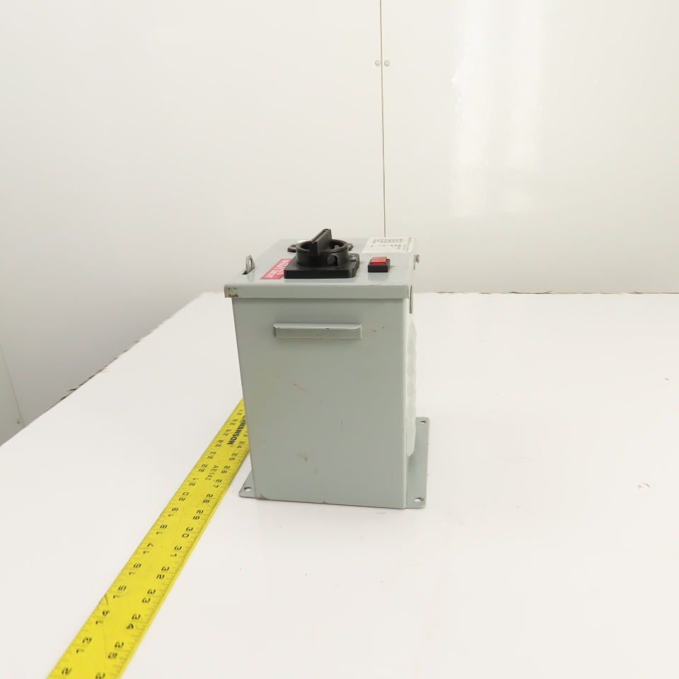 Daykin MDGTA-07 500VA Transformer Disconnect Pri 480V 1.1A Sec 120V 4.2A 1PH