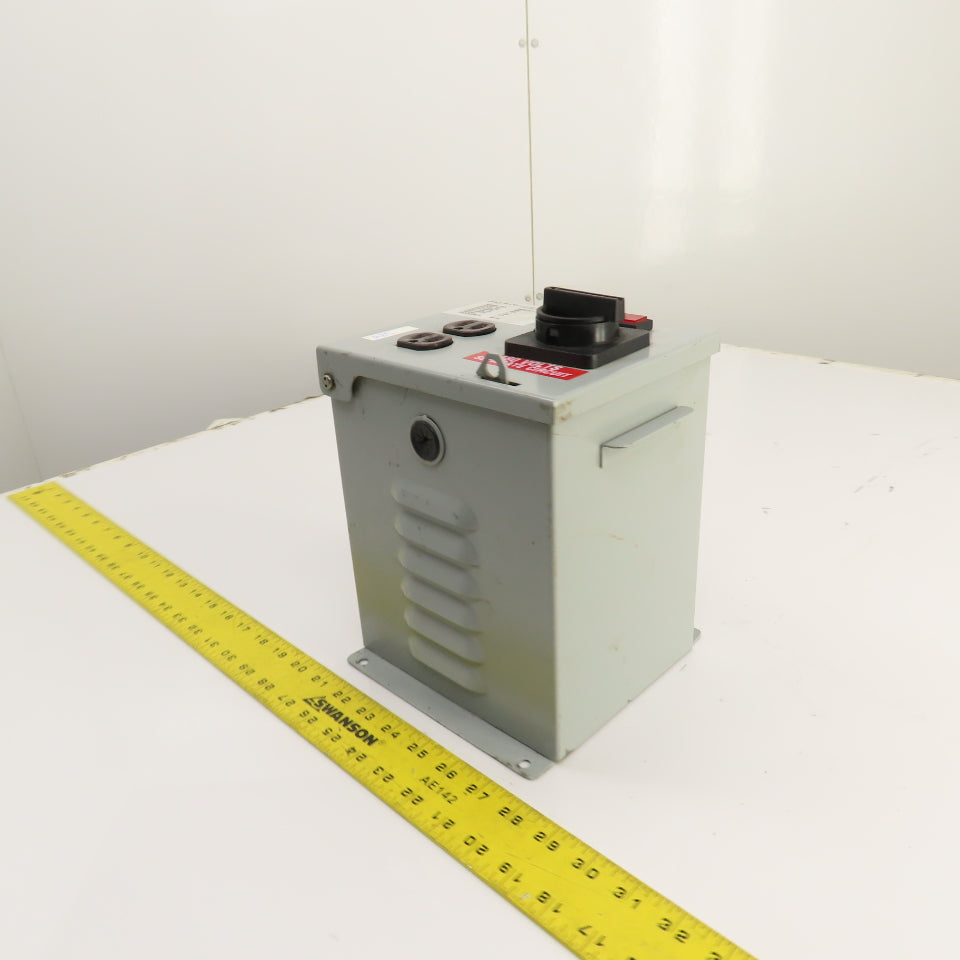 Daykin MDGTA-07 500VA Transformer Disconnect Pri 480V 1.1A Sec 120V 4.2A 1PH
