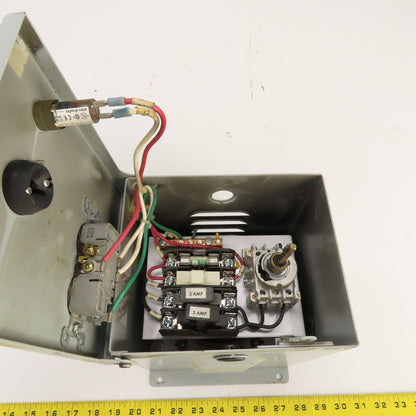 Daykin MDGTA-07 500VA Transformer Disconnect Pri 480V 1.1A Sec 120V 4.2A 1PH