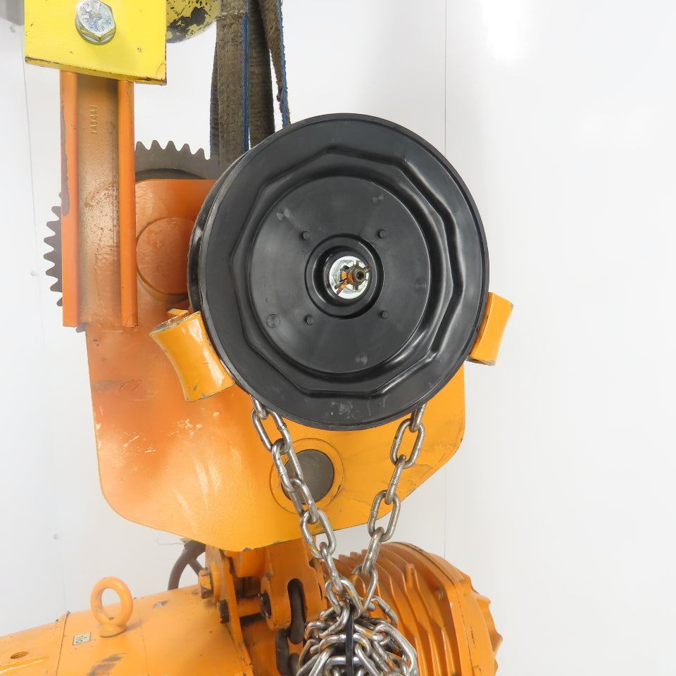 Harrington ES3B-827 5 Ton 10,000LB Electric Chain Hoist 15'Lift 10.5FPM 230/460V