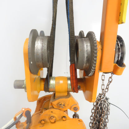 Harrington ES3B-827 5 Ton 10,000LB Electric Chain Hoist 15'Lift 10.5FPM 230/460V