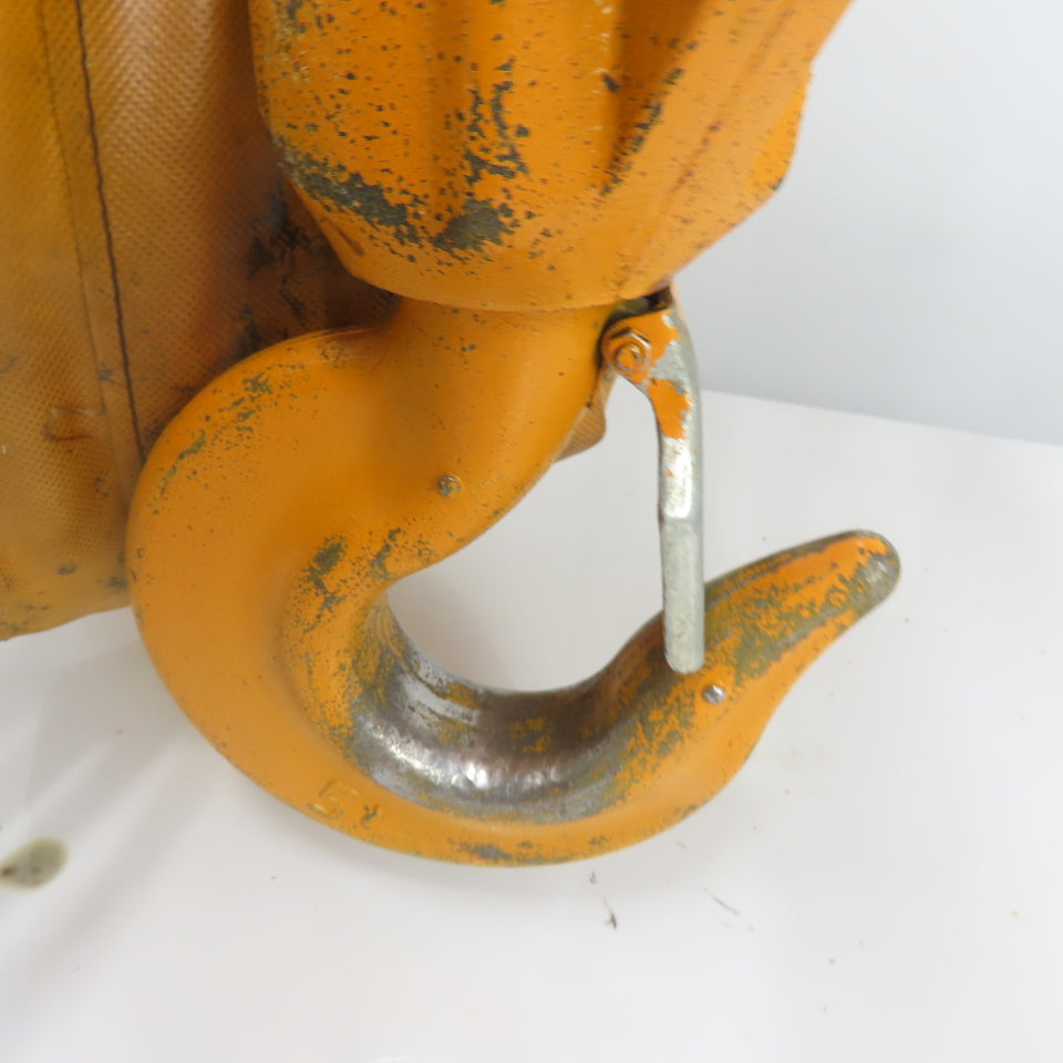 Harrington ES3B-827 5 Ton 10,000LB Electric Chain Hoist 15'Lift 10.5FPM 230/460V