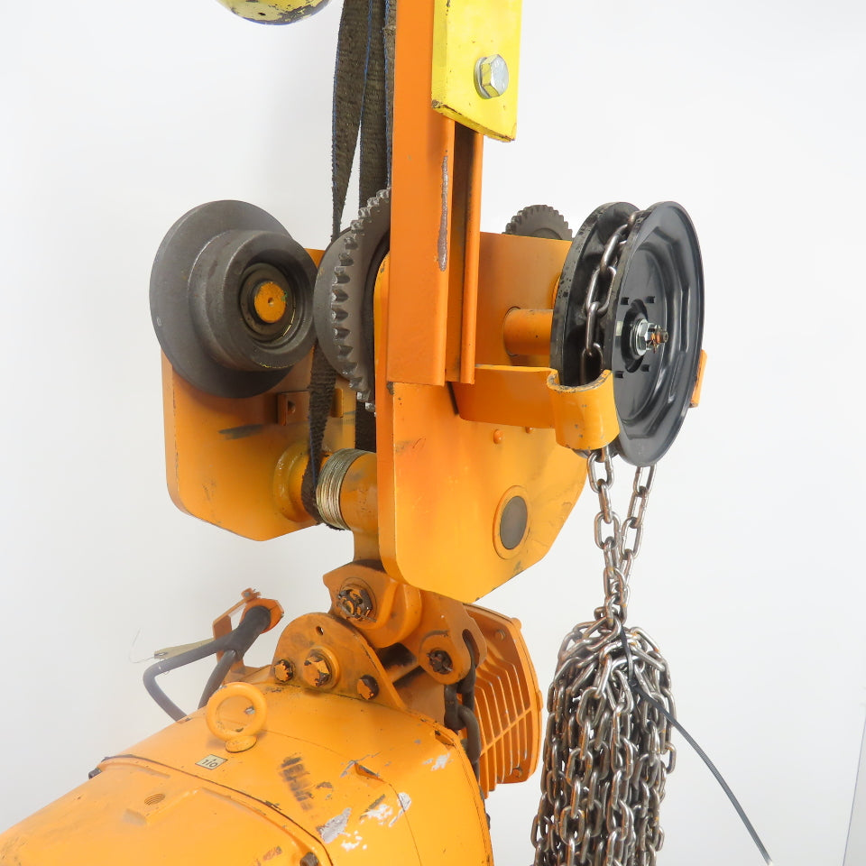 Harrington ES3B-827 5 Ton 10,000LB Electric Chain Hoist 15'Lift 10.5FPM 230/460V