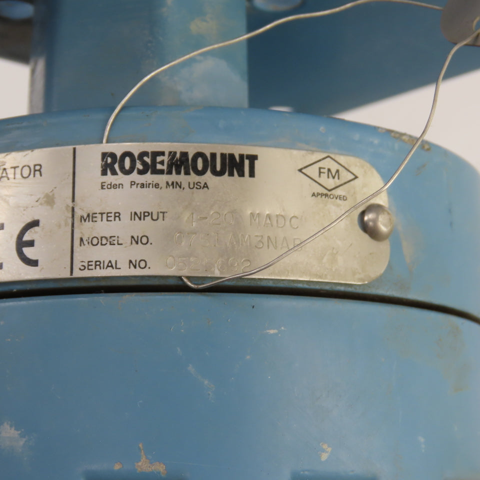 Rosemount 0751AM3NAB 4-20MADC Field Signal Indicator