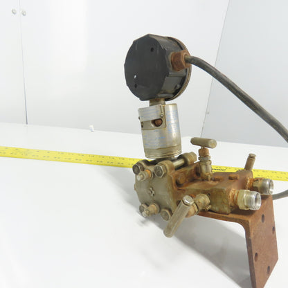 Gould PD3000-200 Flow Pressure Transmitter 30VDCW/ M4TVS Stainless Steel Valve