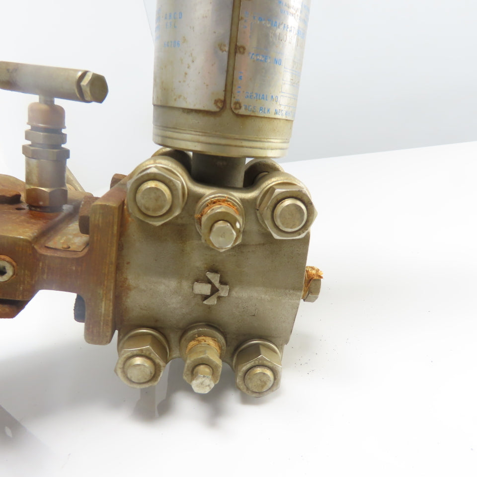 Gould PD3000-200 Flow Pressure Transmitter 30VDCW/ M4TVS Stainless Steel Valve