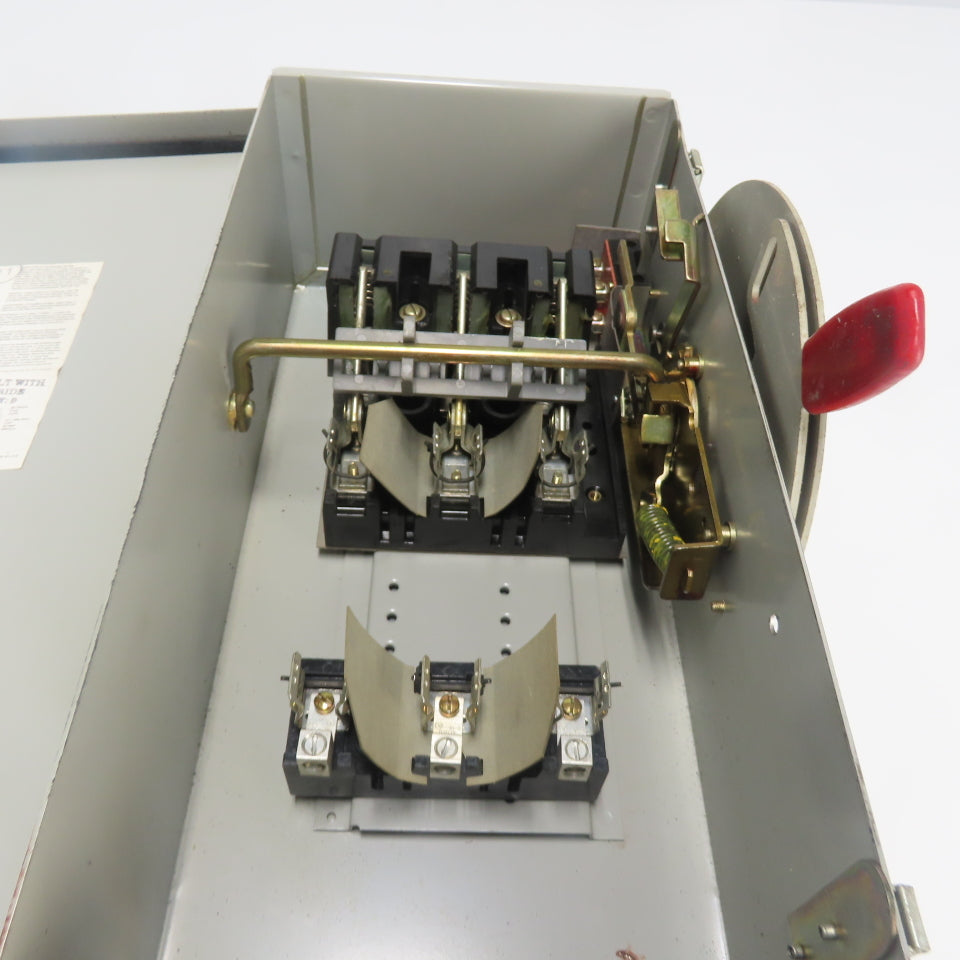 Westinghouse JHFN361 30A Fusible Heavy Duty Safety Disconnect Switch 600VAC