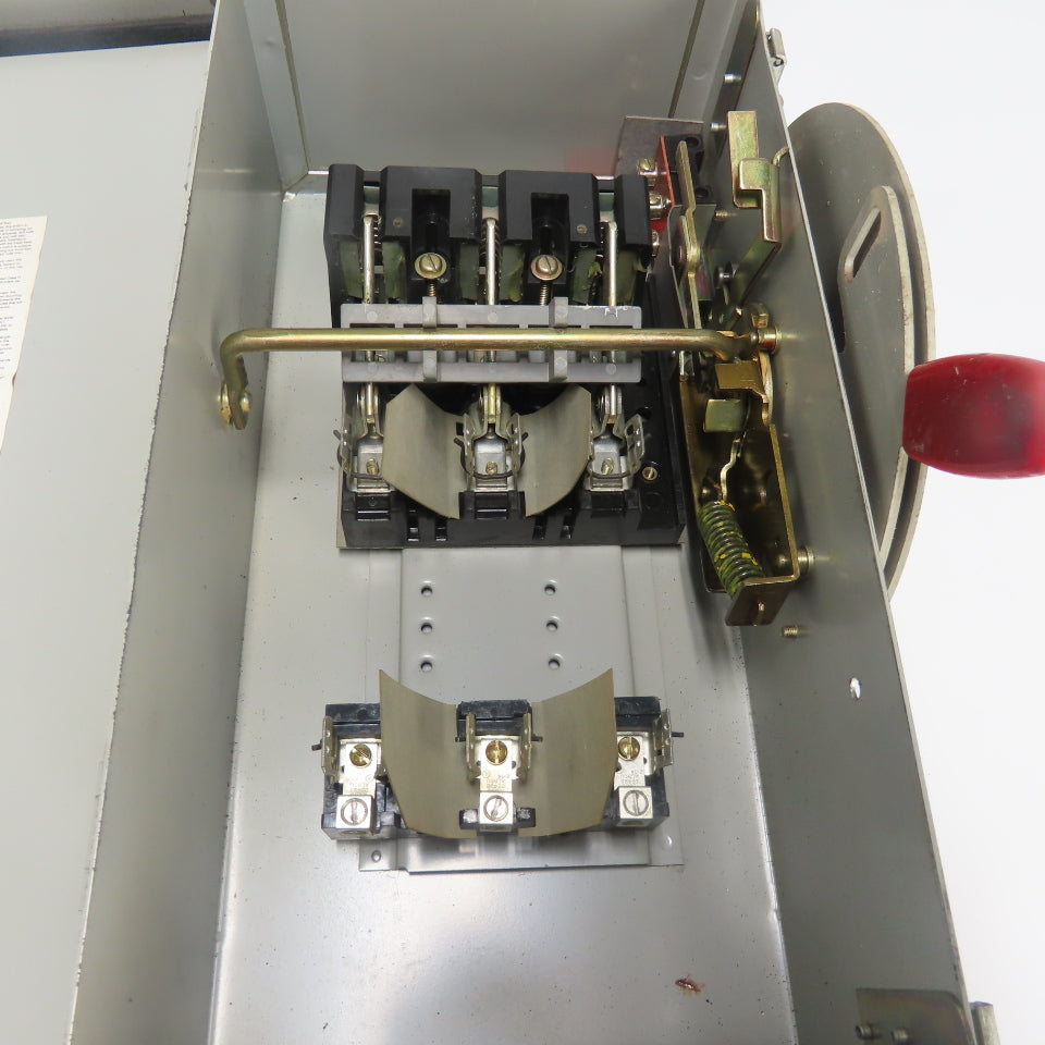 Westinghouse JHFN361 30A Fusible Heavy Duty Safety Disconnect Switch 600VAC