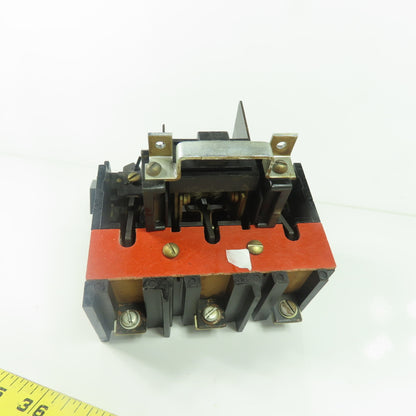 Westinghouse 672B294G01 Type DS 30A 3-Pole Disconnect Switch 600VAC 250VDC 7.5HP