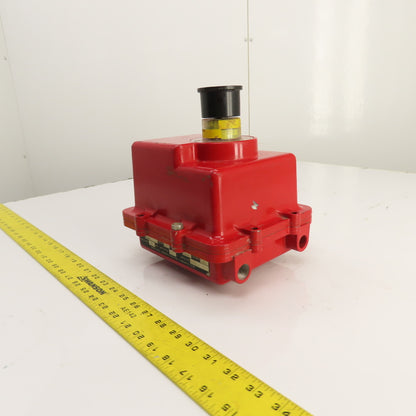 Asahi A92XWJ Electric Valve Actuator W/ Indicator 10 Sec 115V 700 In-LBS