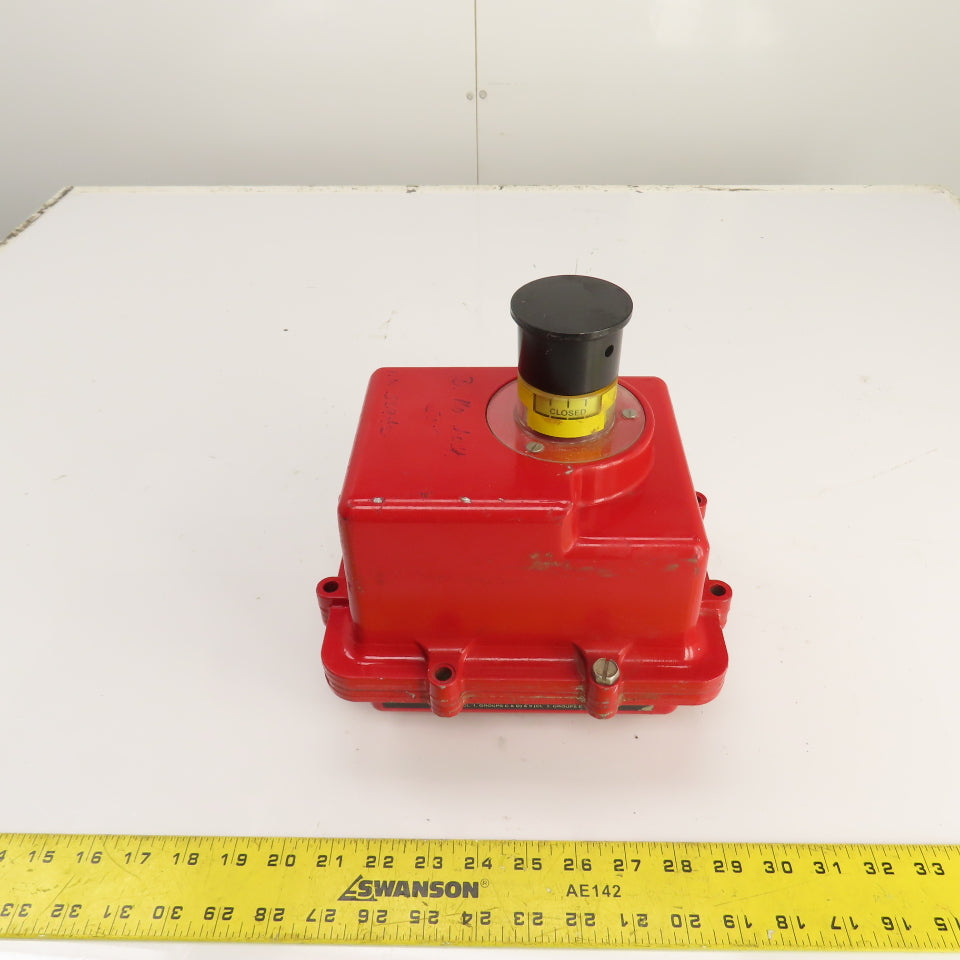 Asahi A92XWJ Electric Valve Actuator W/ Indicator 10 Sec 115V 700 In-LBS