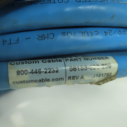Custom Cable 58153-020-298 Cordset Cable Rev A J141793