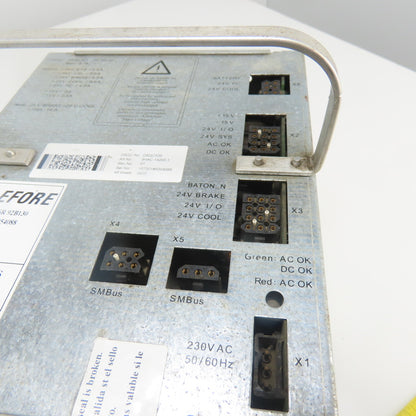 Efore SR 92B130 DSQC 539 Power Supply 230VAC Input 24V Output