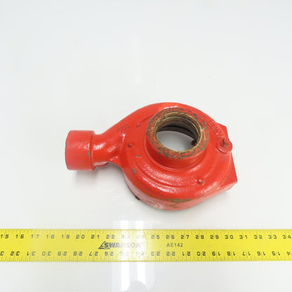 159389 Cast Pump Body 4-Bolt Mount 1-1/2" NPT Outlet 2-1/2" NPT Inlet