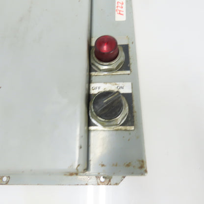 General Electric CR308 Size 0, 1 Combination Starter Disconnect 30A 600V Fused