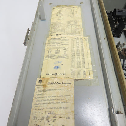 General Electric CR308 Size 0, 1 Combination Starter Disconnect 30A 600V Fused
