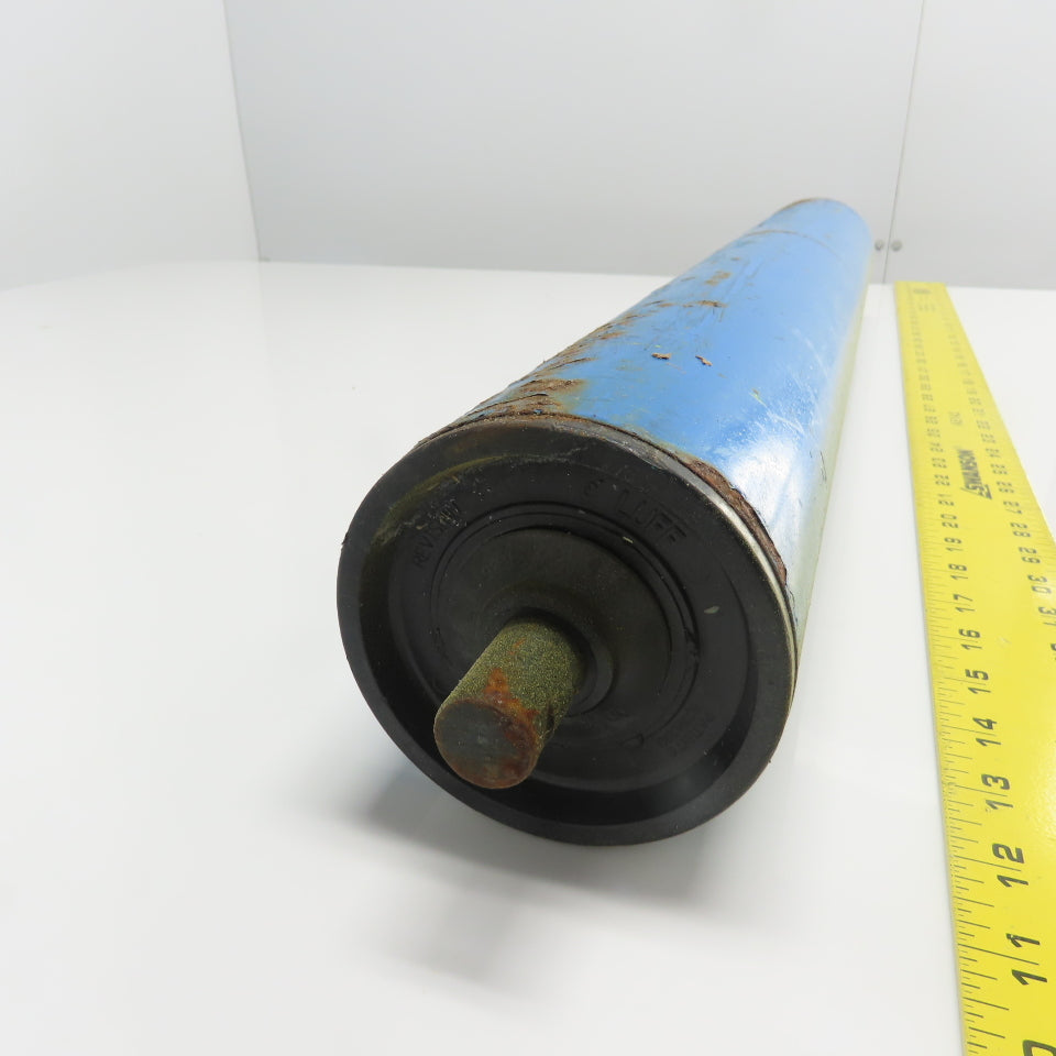 Gravity Conveyor Steel Roller 27-3/4" BF 4" OD 0.79" Axel