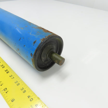 Gravity Conveyor Steel Roller 27-3/4" BF 4" OD 0.79" Axel