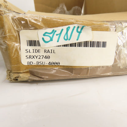 SRXY2740 Light Load Three-Step Telescopic Slide Rails 425mm Stroke 19mm H 5 Sets