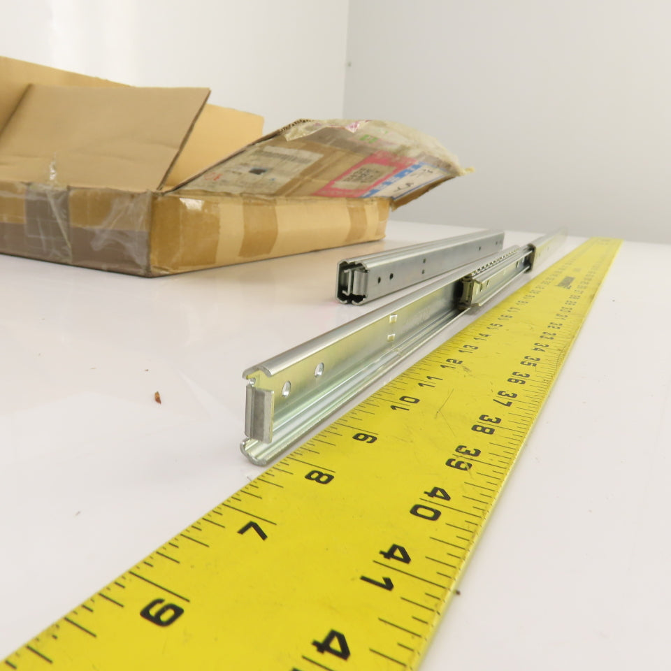 SRXY2740 Light Load Three-Step Telescopic Slide Rails 425mm Stroke 19mm H 5 Sets