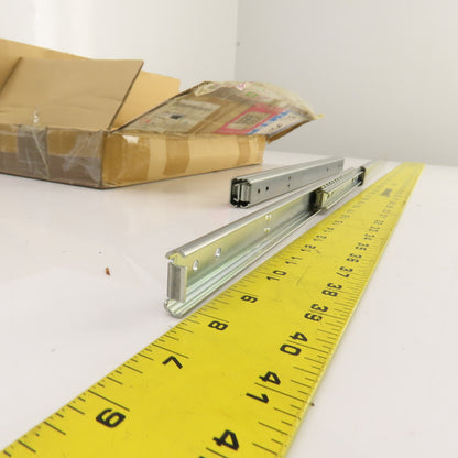 SRXY2740 Light Load Three-Step Telescopic Slide Rails 425mm Stroke 19mm H 5 Sets