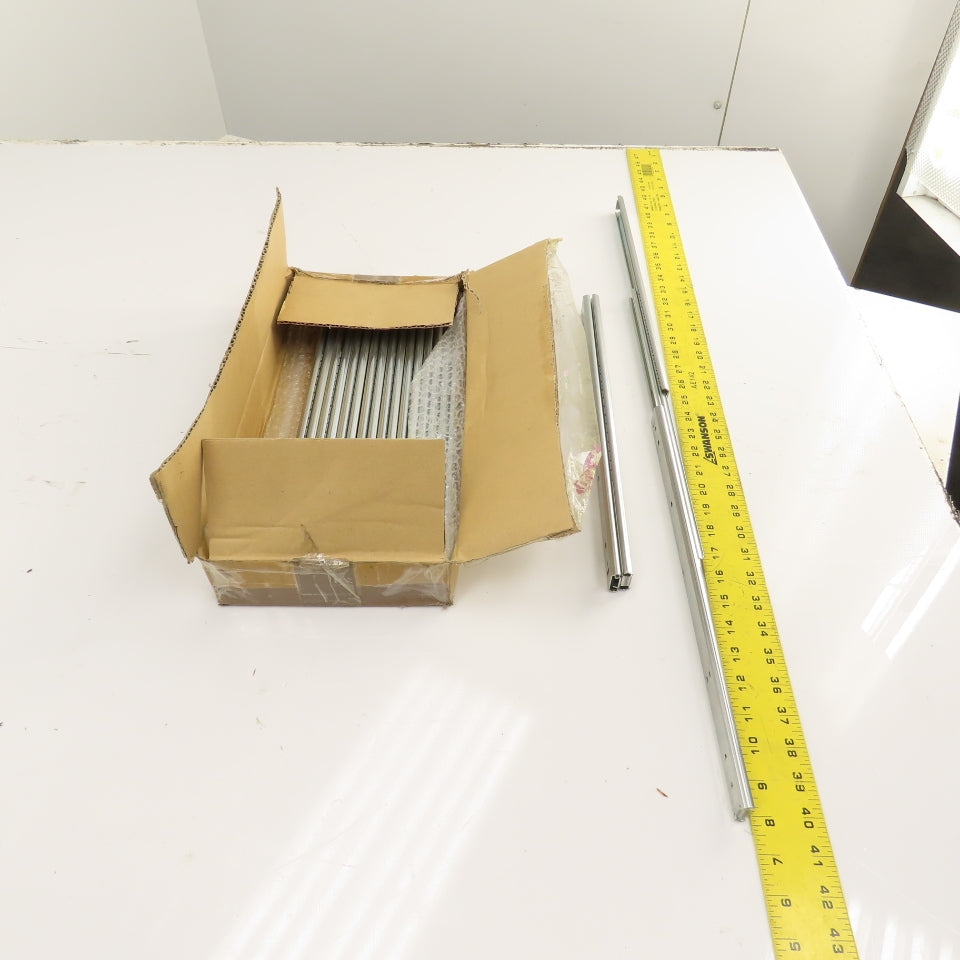 SRXY2740 Light Load Three-Step Telescopic Slide Rails 425mm Stroke 19mm H 5 Sets