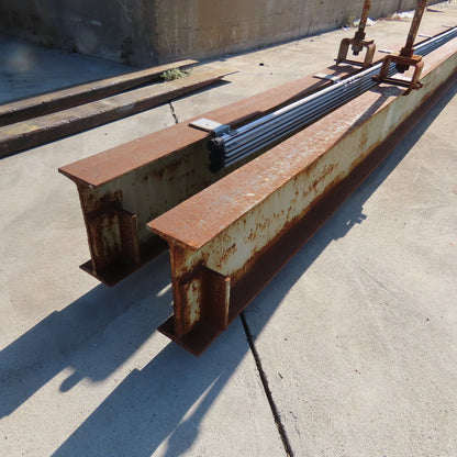 2 Ton Ceiling Mount Under Hung Bridge Crane 20' Span 65' Runway 5" x 12" Girder
