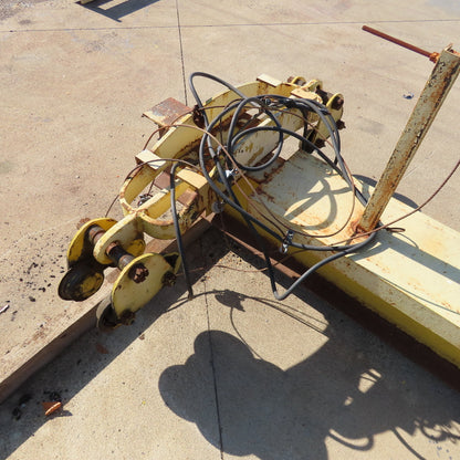 2 Ton Ceiling Mount Under Hung Bridge Crane 20' Span 65' Runway 5" x 12" Girder