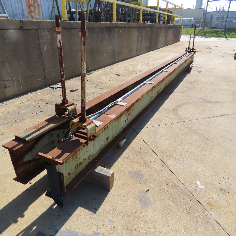 2 Ton Ceiling Mount Under Hung Bridge Crane 20' Span 65' Runway 5" x 12" Girder