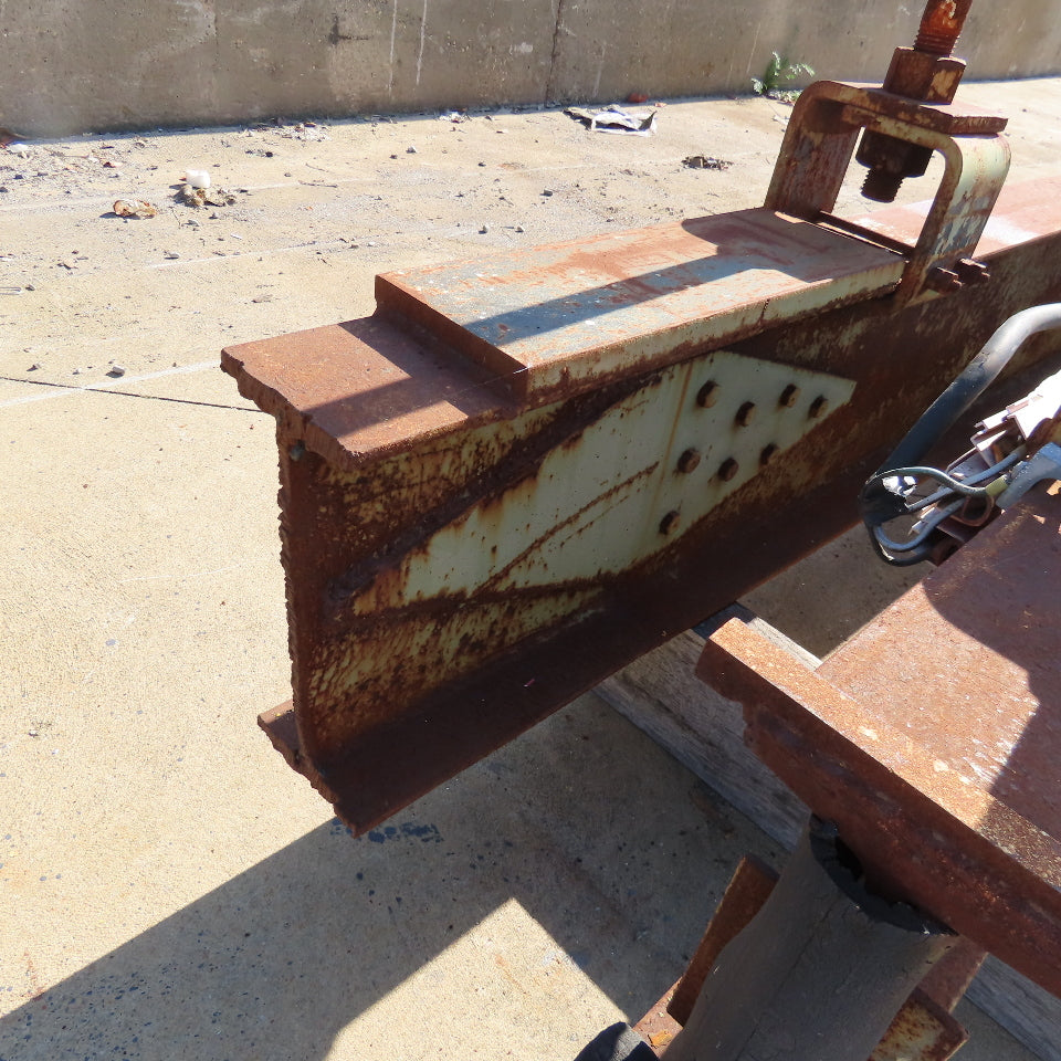 2 Ton Ceiling Mount Under Hung Bridge Crane 20' Span 65' Runway 5" x 12" Girder